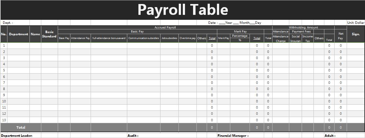 pay_payroll_assignments table